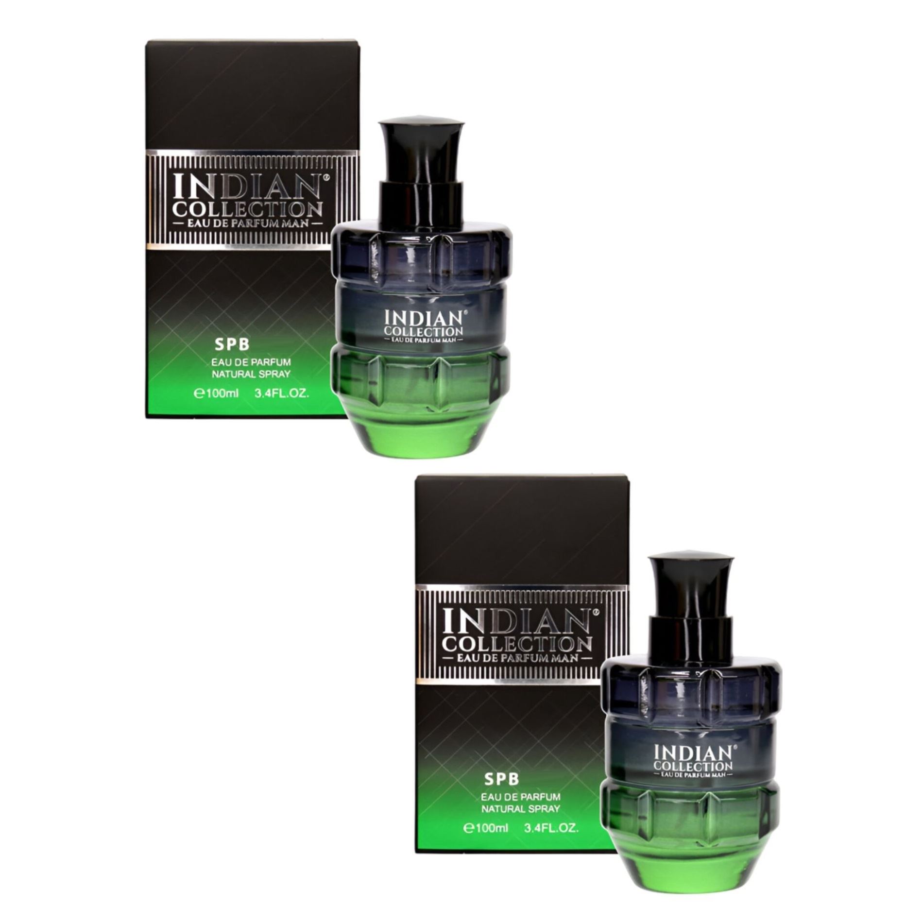 PACK X 2 PERFUMES DE HOMBRE INDIAN COLLECTION SPB 100ML CADA UNO